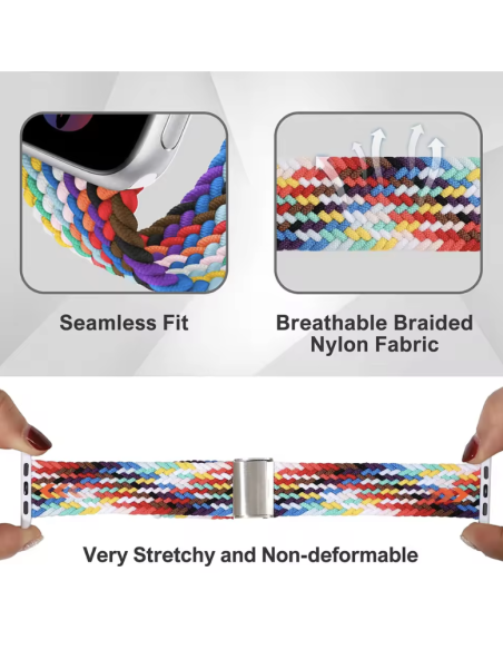 Bracelet Nylon Tressé