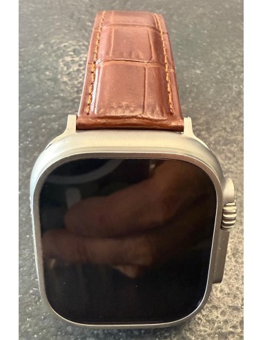 Bracelet cuir classic boucle marron