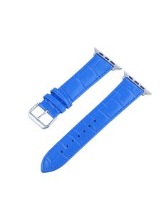 Bracelet cuir classic boucle bleu 2