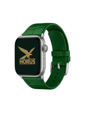 Bracelet cuir classic boucle vert