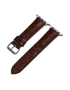 Bracelet cuir classic boucle marron 2