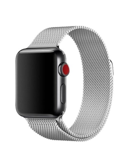 Bracelet Milanais Argent Premium – Compatible Apple Watch