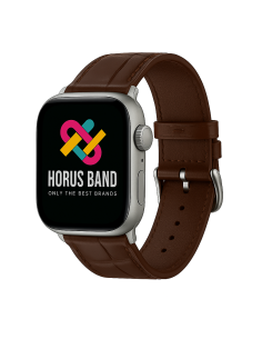 Bracelet cuir classic boucle marron