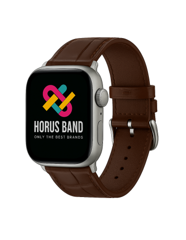 Bracelet cuir classic boucle marron