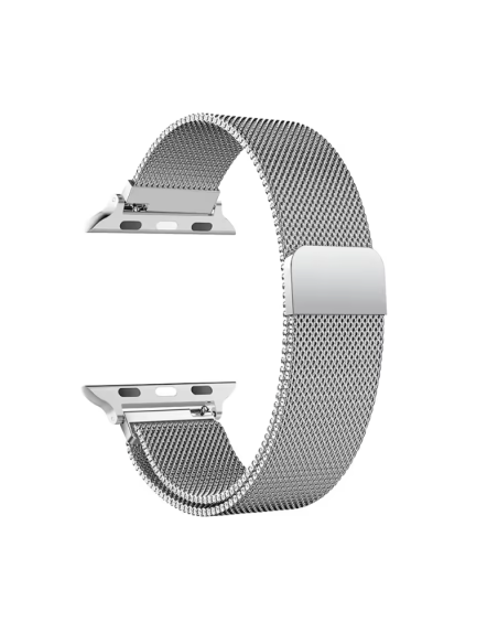 Bracelet Milanais Argent Premium – Compatible Apple Watch